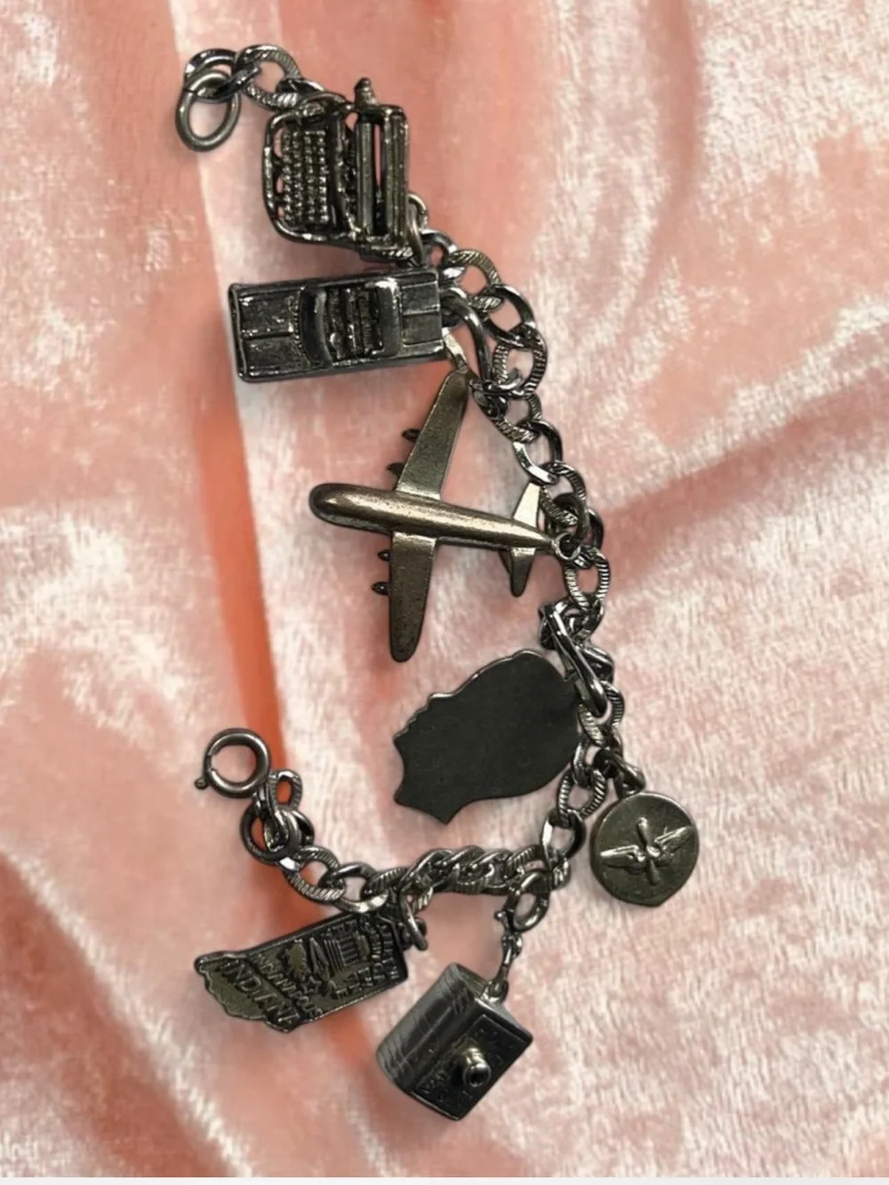 1960’s  Travel Charm Bracelet - Women Jewelry